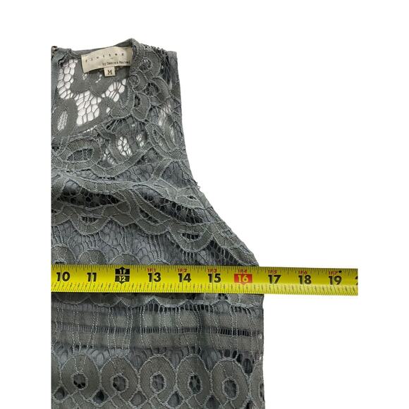 Flutter Dance & Marvel Women Size Medium Gray Lace Dress (30-481) - Picture 4 of 6